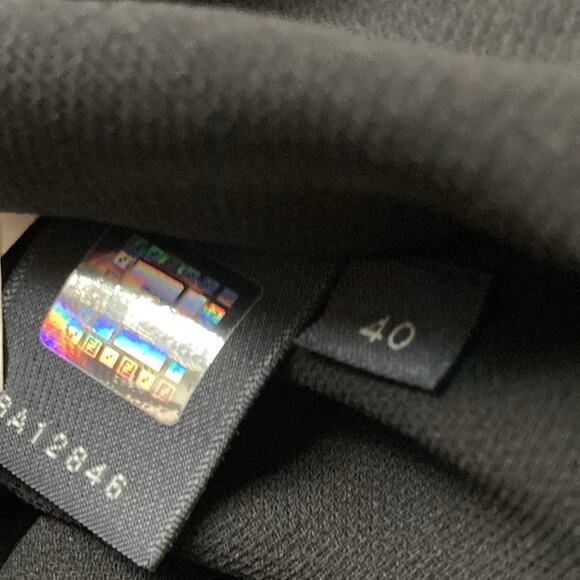 Fendi 100% silk Angel sleeve Batwing dress - Picture 9 of 14